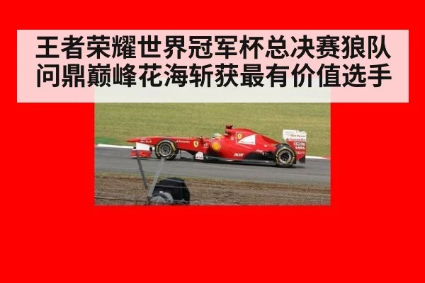 王者荣耀世界冠军杯总决赛狼队问鼎巅峰花海斩获最有价值选手
