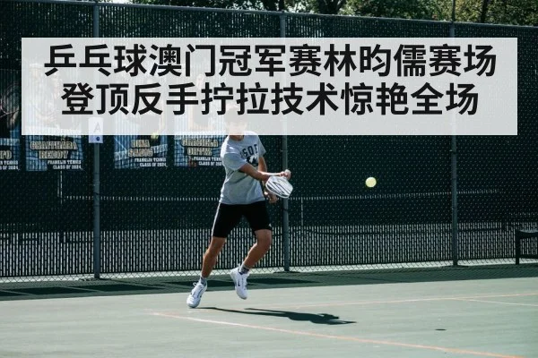 乒乓球澳门冠军赛林昀儒赛场登顶反手拧拉技术惊艳全场